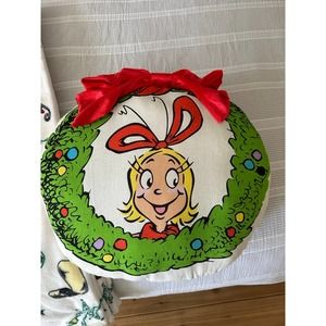 Cindy Lou Who pillow- NWT